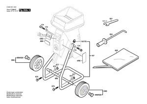 New Genuine Bosch 1602026071 Control Lever