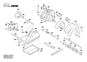 New Genuine Bosch 1602319011 Adjusting Slide