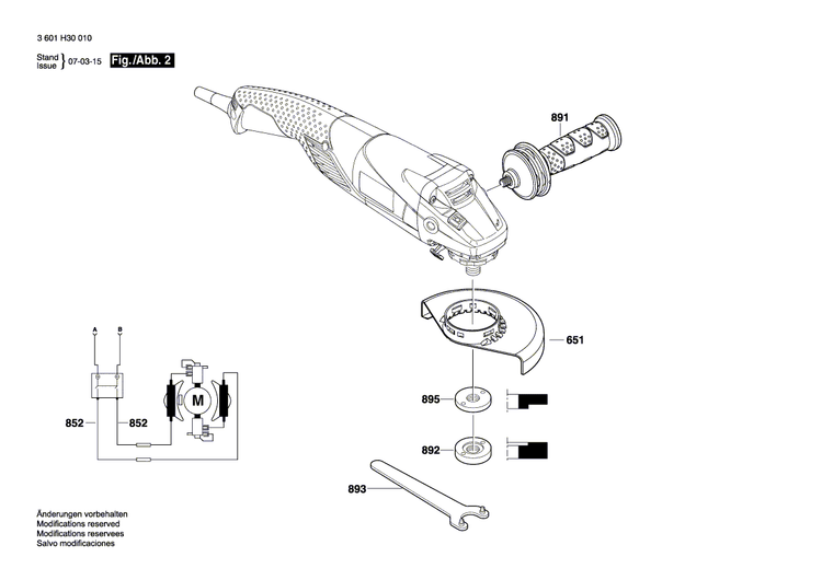 New Genuine Bosch 1602319021 Adjusting Slide