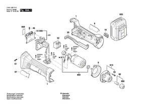 New Genuine Bosch 1602319023 Adjusting Slide