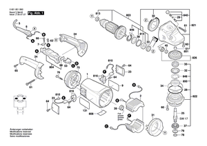 New Genuine Bosch 160312305Y Grinding Spindle