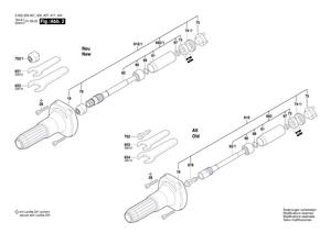 New Genuine Bosch 160312307M Grinding Spindle