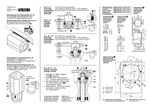 New Genuine Bosch 1603300012 Hex Nut