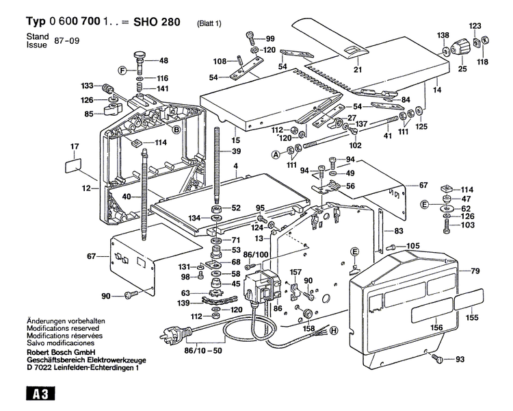 New Genuine Bosch 1603339006 Wing Nut