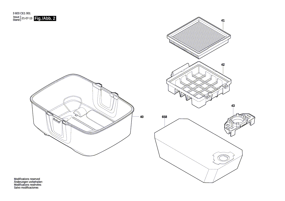 New Genuine Bosch 160343009Z Screw