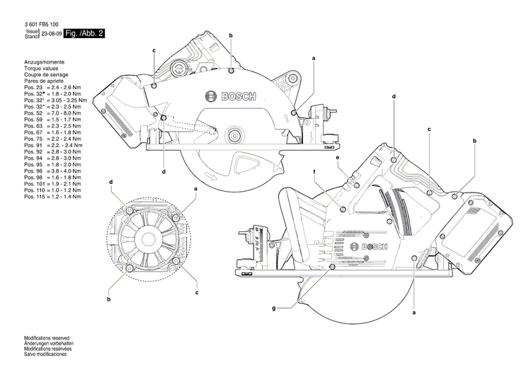 New Genuine Bosch 16034300A3 Screw