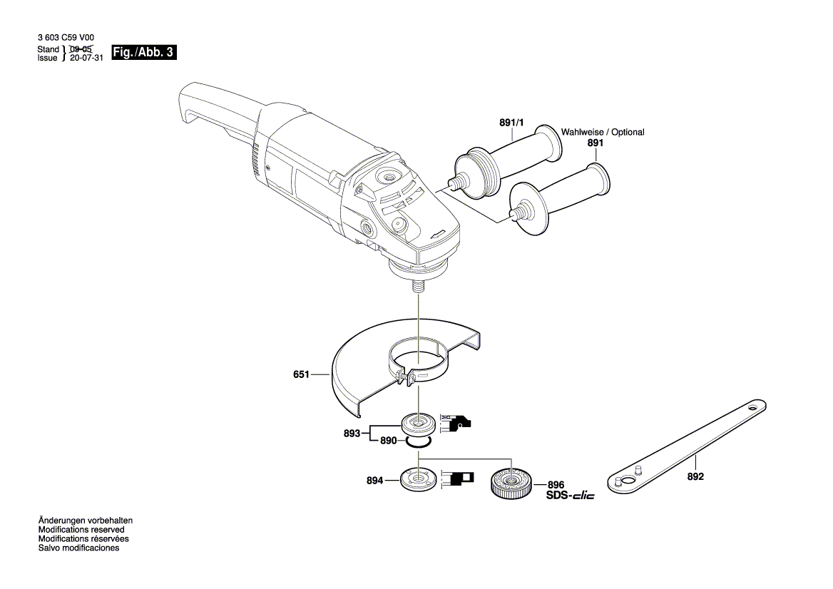 New Genuine Bosch 1603435024 Tapping Screw