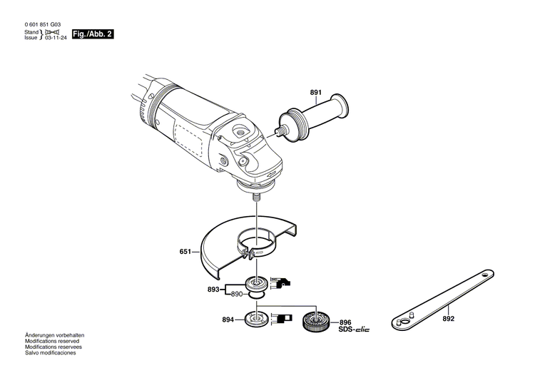 New Genuine Bosch 1603435060 Tapping Screw
