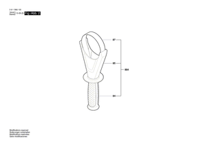 New Genuine Bosch 160343507D Torx Oval-Head Screw