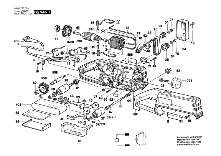 New Genuine Bosch 1603521028 Axle