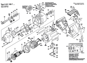 New Genuine Bosch 1603523087 Drilling Spindle