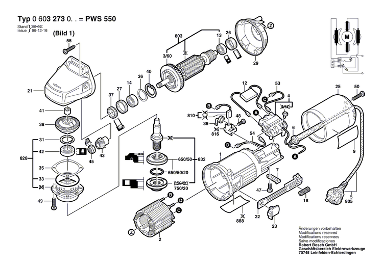 New Genuine Bosch 1604010262 Armature With Fan