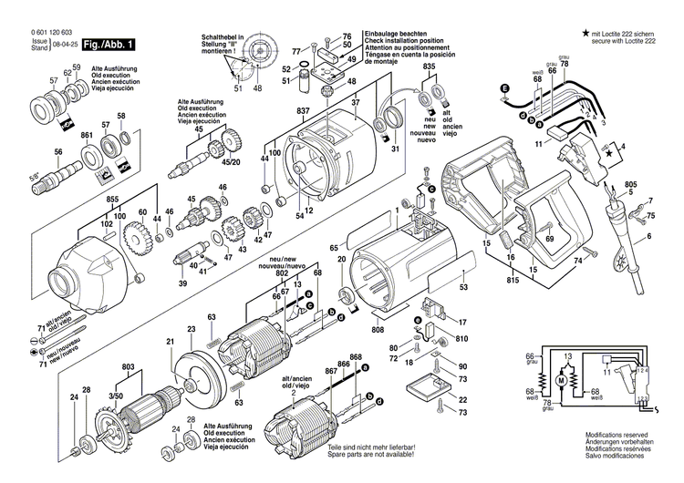 New Genuine Bosch 1604010314 Armature