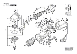 New Genuine Bosch 1604010615 Armature With Fan
