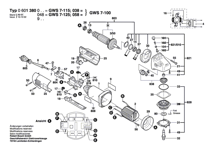 New Genuine Bosch 1604010623 Armature
