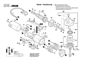 New Genuine Bosch 1604010627 Armature