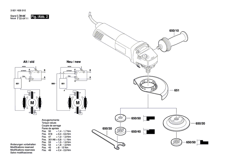 New Genuine Bosch 1604010A48 Armature With Fan