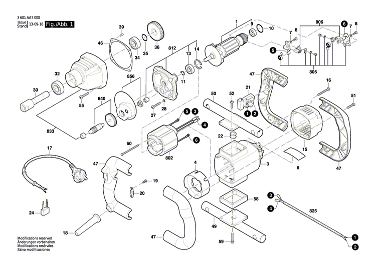 New Genuine Bosch 1604010B1Y Armature