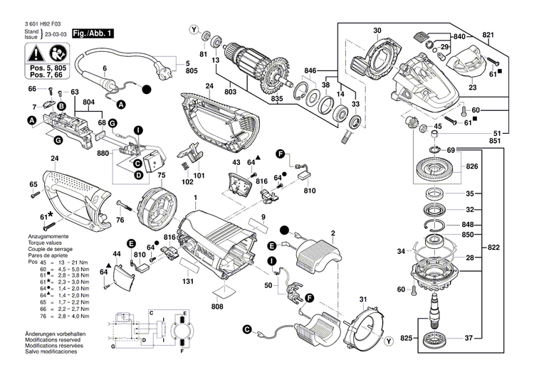 New Genuine Bosch 1604010BL7 Armature