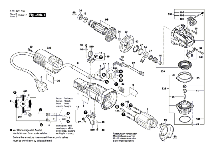 New Genuine Bosch 1604010BP7 Armature