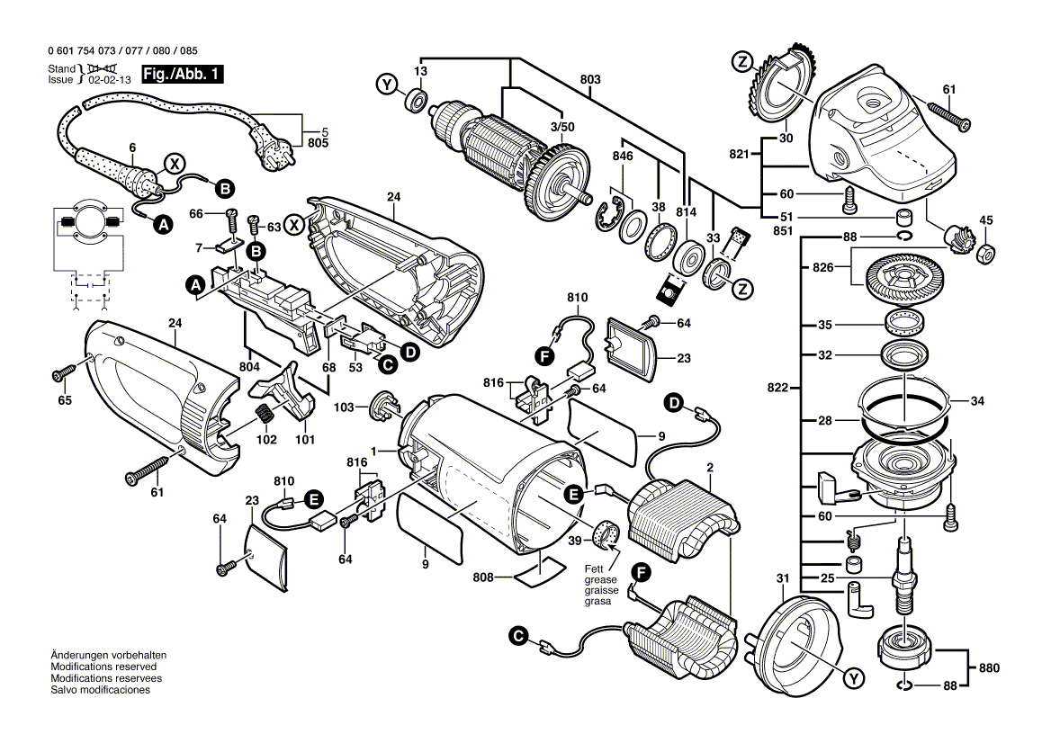New Genuine Bosch 1604011179 Armature