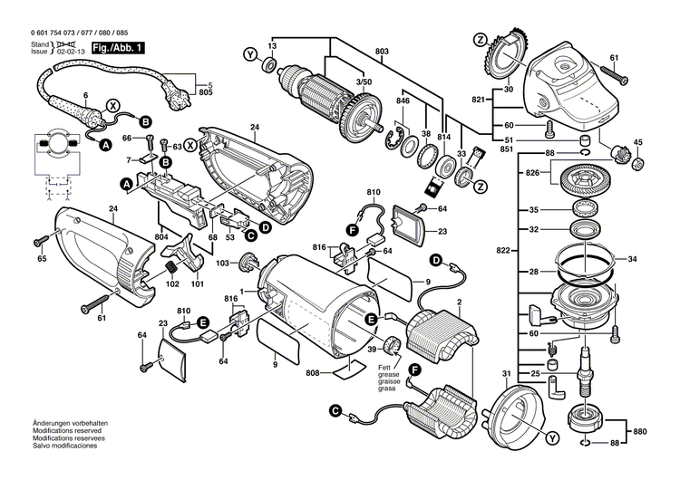 New Genuine Bosch 1604011179 Armature
