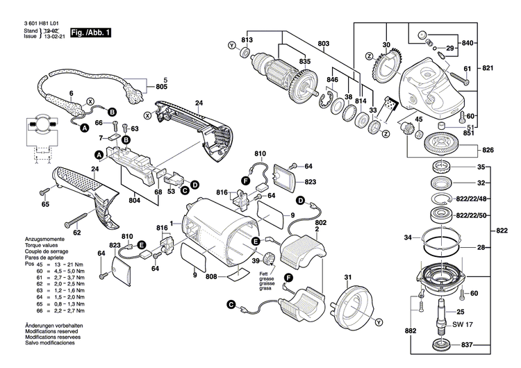 New Genuine Bosch 1604011196 Armature