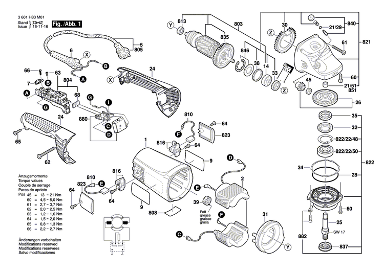 New Genuine Bosch 1604011304 Armature