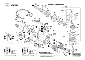 New Genuine Bosch 1604220342 Field