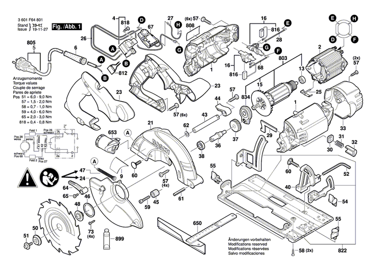 New Genuine Bosch 1604220346 Field