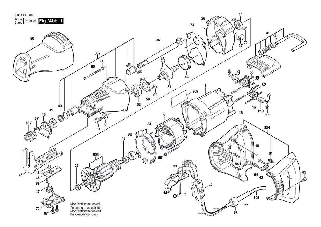 New Genuine Bosch 1604220367 Field