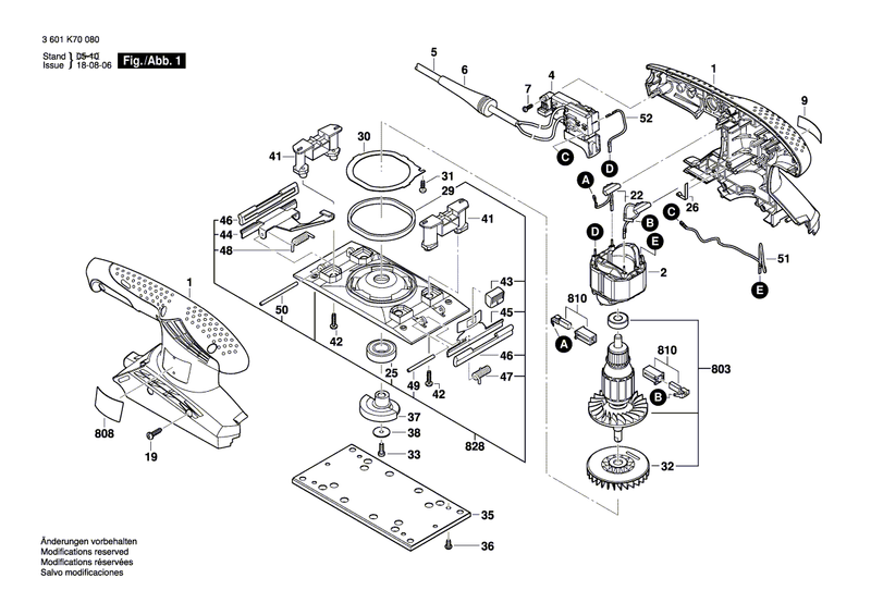 New Genuine Bosch 1604220410 Field
