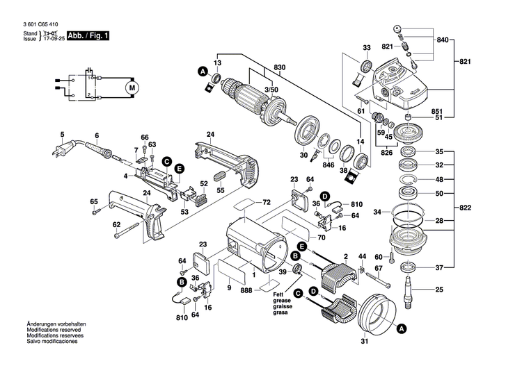 New Genuine Bosch 1604220438 Field