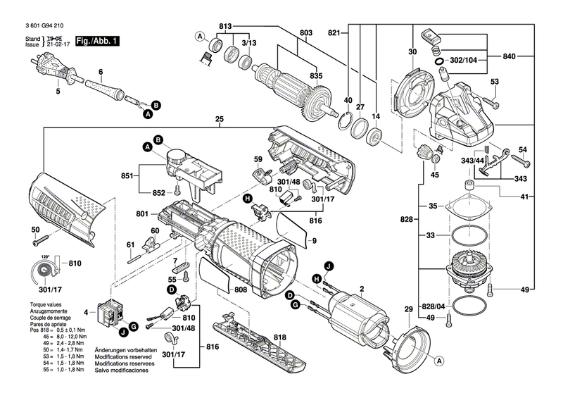 New Genuine Bosch 1604220476 Field