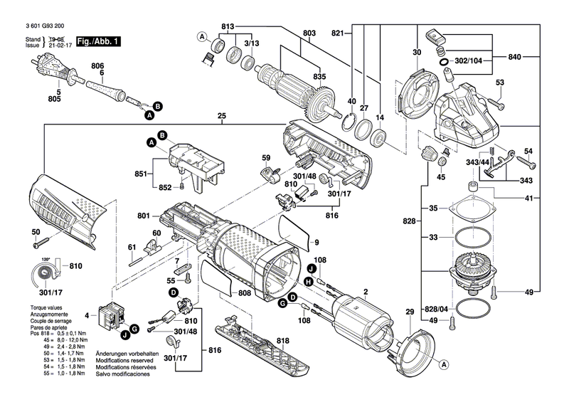 New Genuine Bosch 1604220477 Field