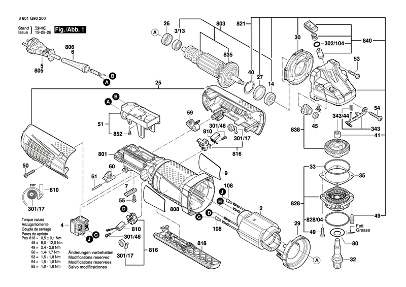New Genuine Bosch 1604220513 Field