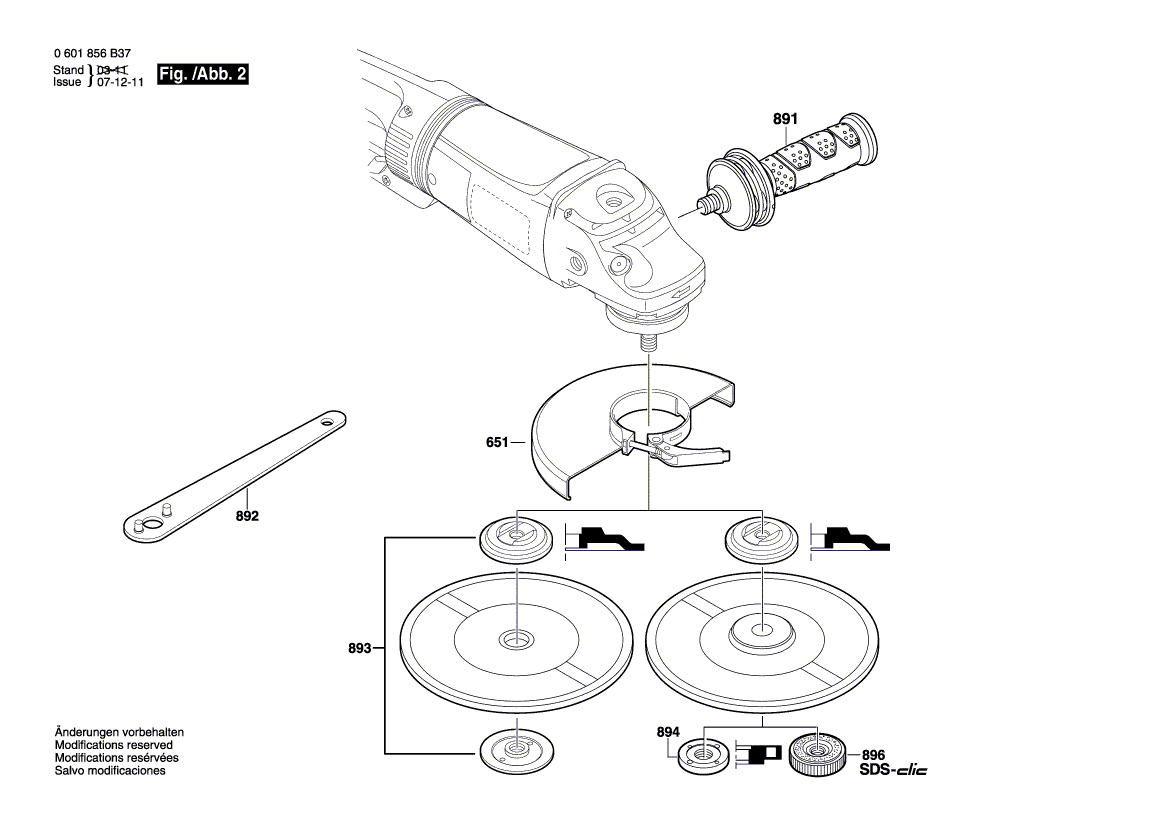New Genuine Bosch 160422051P Field