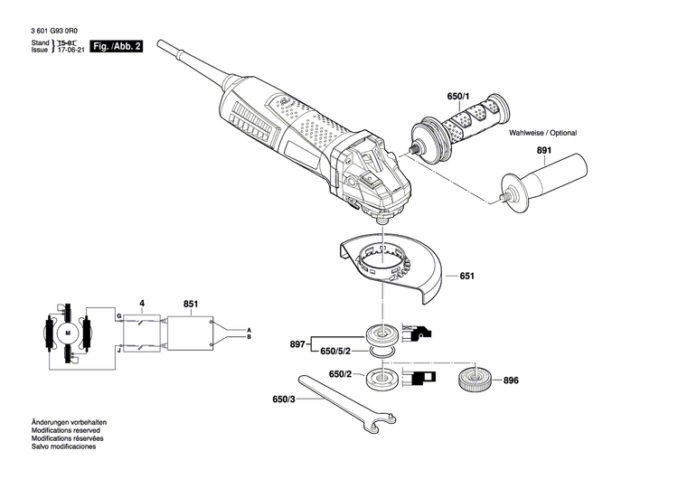 New Genuine Bosch 160422052Z Field assembly
