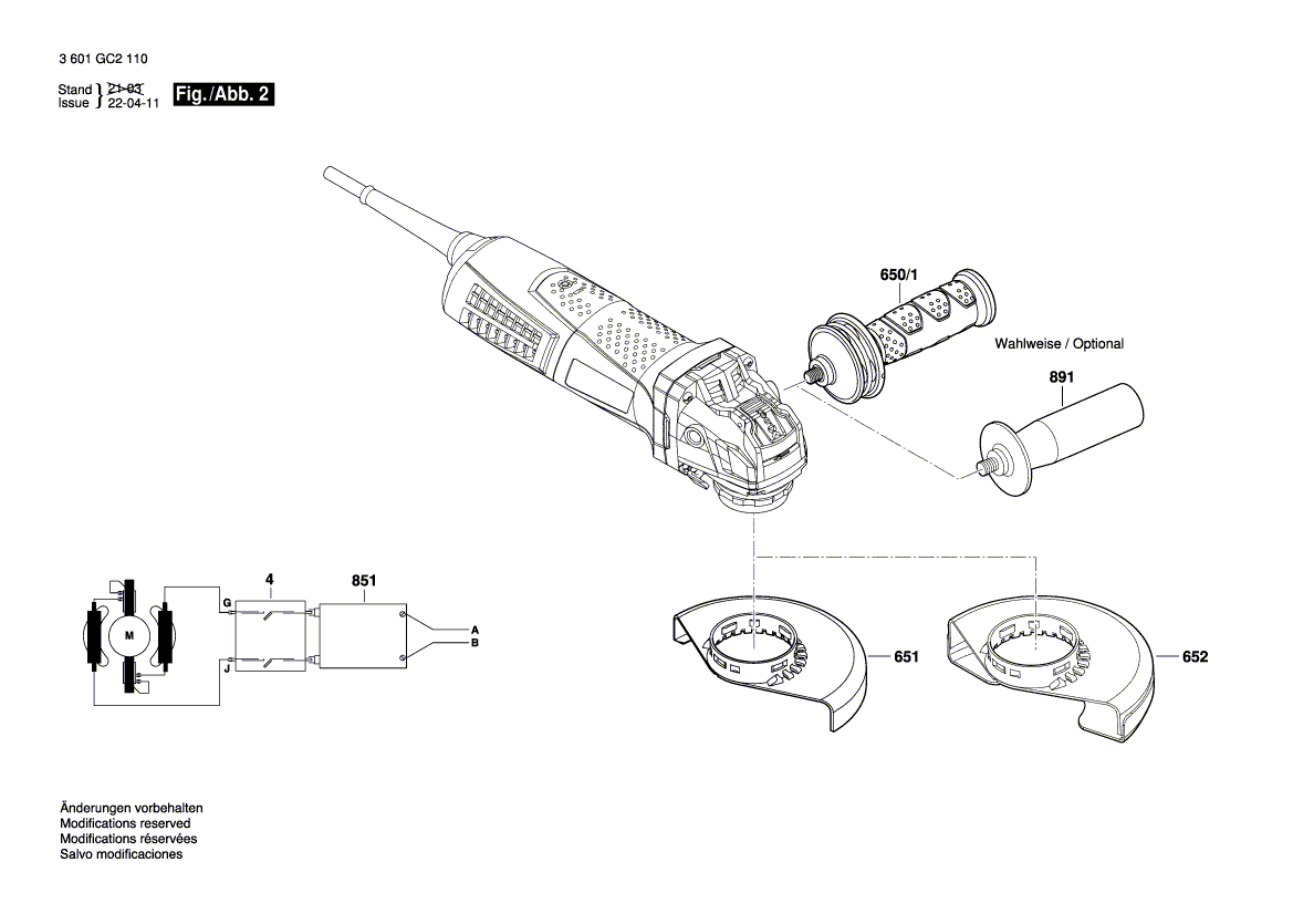 New Genuine Bosch 1604220533 Field assembly