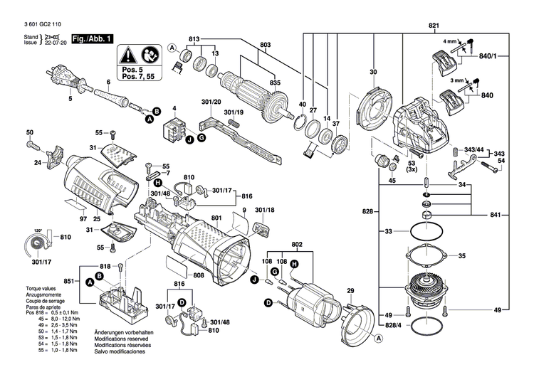 New Genuine Bosch 1604220533 Field assembly