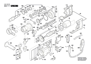 New Genuine Bosch 160422053B Carbon-Brush Set