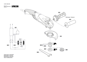 New Genuine Bosch 160422056P Field