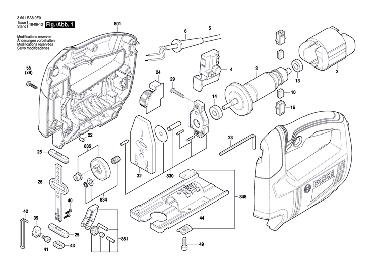 New Genuine Bosch 1604220575 Field