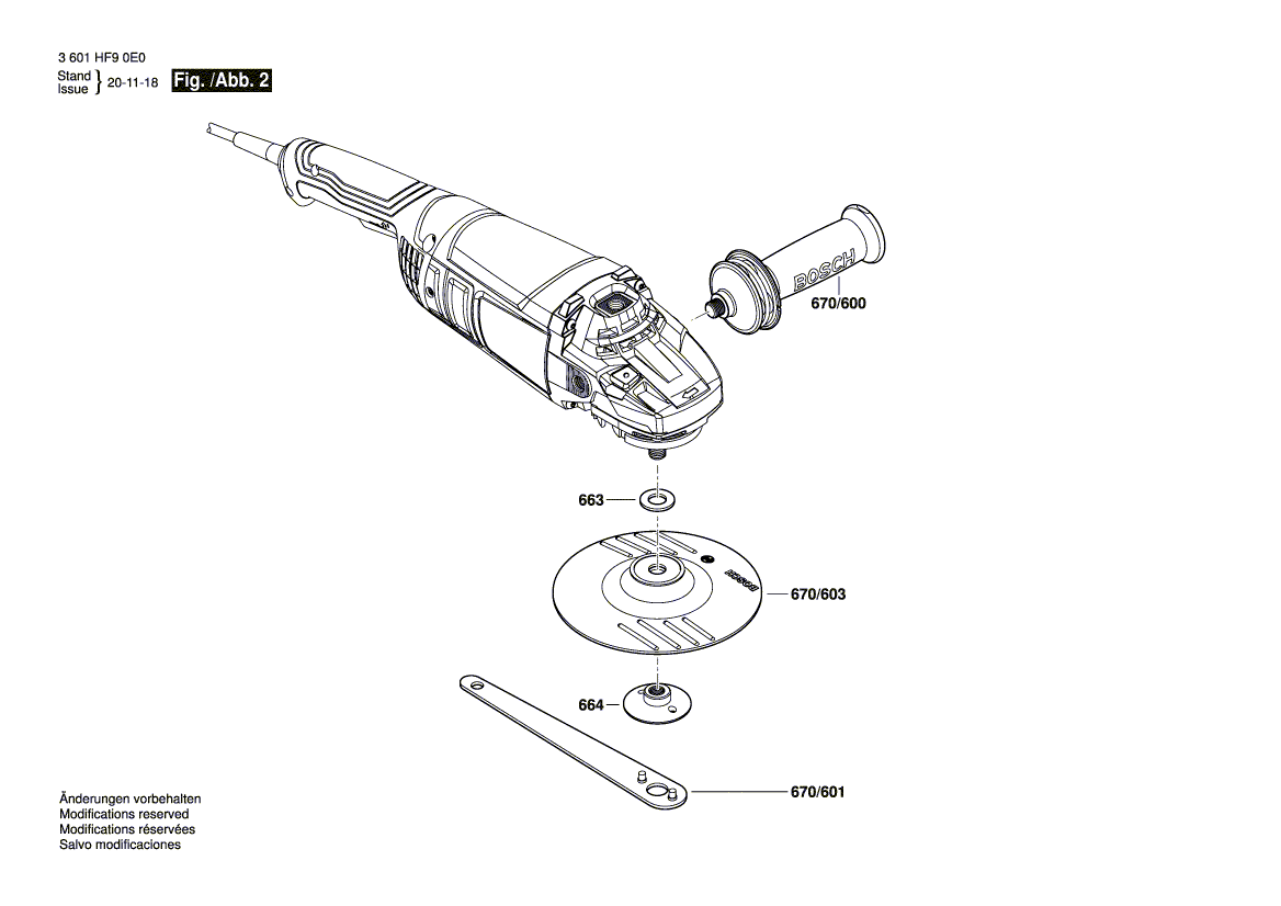 New Genuine Bosch 160422058H Field