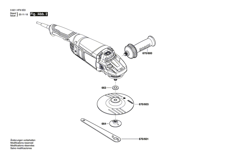 New Genuine Bosch 160422058H Field