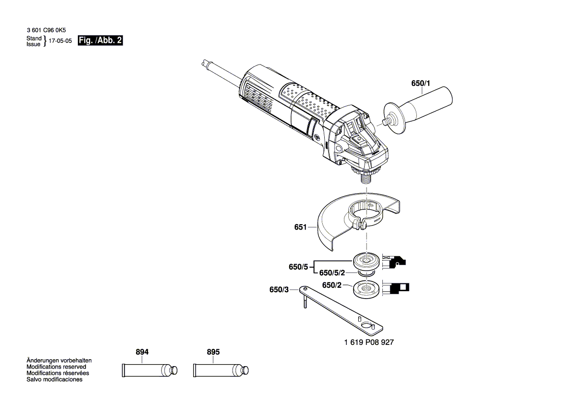 New Genuine Bosch 160422059G Field