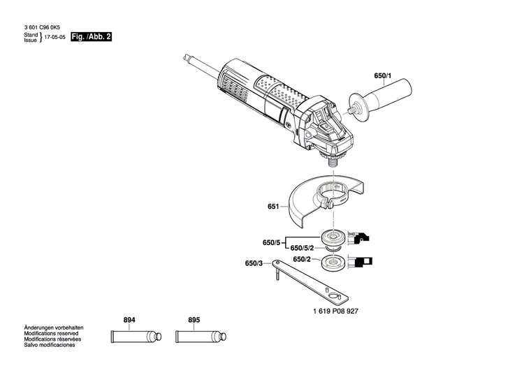 New Genuine Bosch 160422059G Field