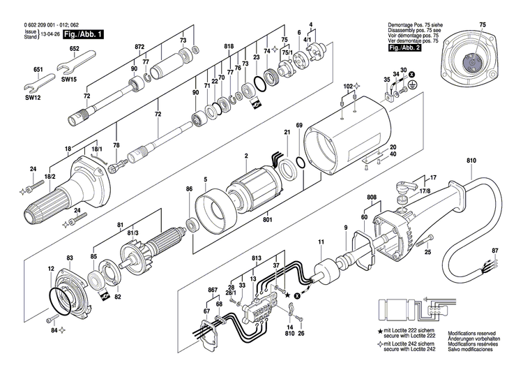 New Genuine Bosch 1604229089 Stator
