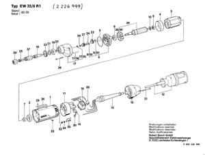 New Genuine Bosch 1604229200 Stator