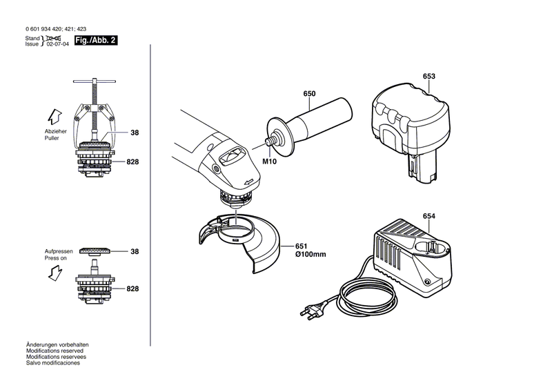 New Genuine Bosch 1604448020 Connecting Cable